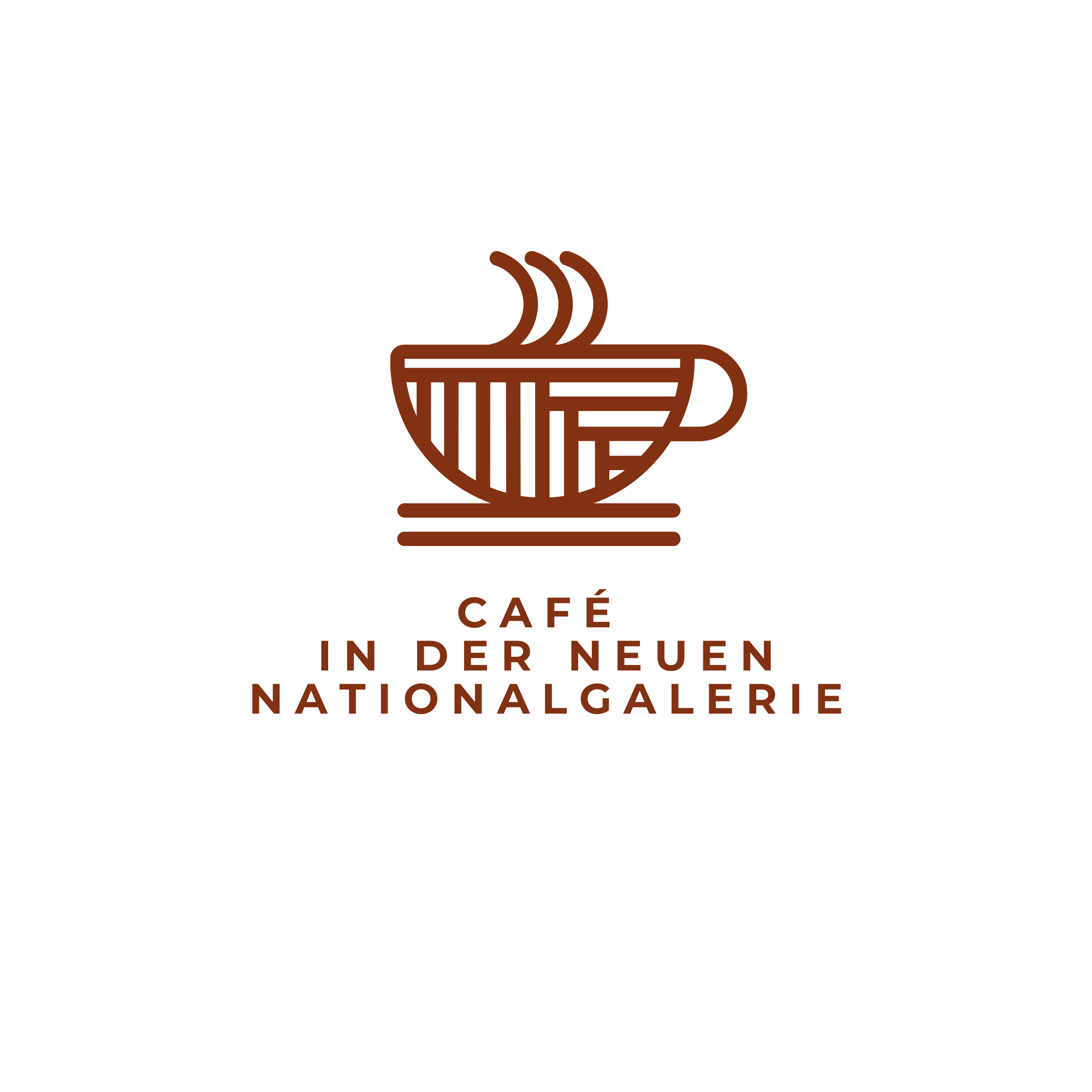 Café in der neuen Nationalgallerie